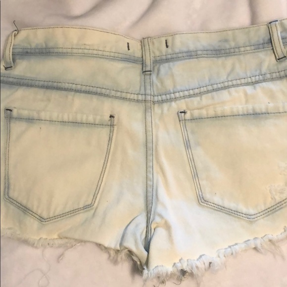 Free People denim shorts - Picture 2 of 3